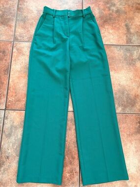 High-Waist Suit Pants